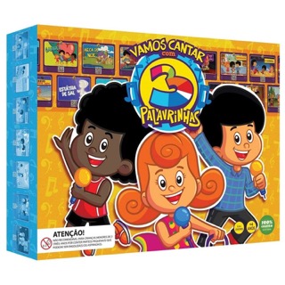 Jogo Vamos Cantar com 3 Palavrinhas Jogo Vamos Cantar com 3 Palavrinhas