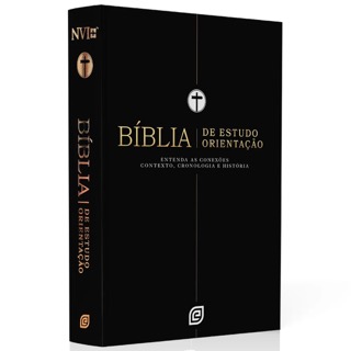 Bíblia Estudo Orientação – NVI – Letra Normal – Capa Black Bíblia Estudo Orientação – NVI – Letra Normal – Capa Black