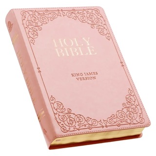 KJV Bible Giant Print Full Size Pink (Large Print) KJV Bible Giant Print Full Size Pink (Large Print)