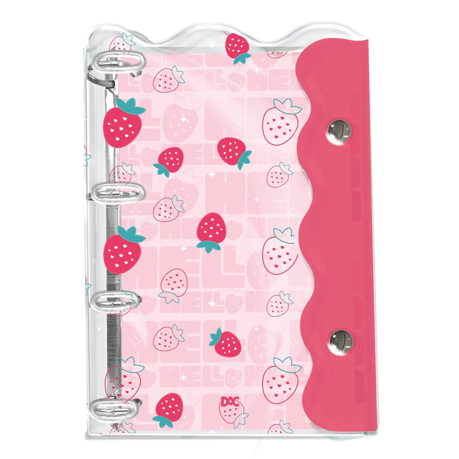 DAC Hello 192 Sheets Crystal PVC College Notebook DAC Hello 192 Sheets Crystal PVC College Notebook